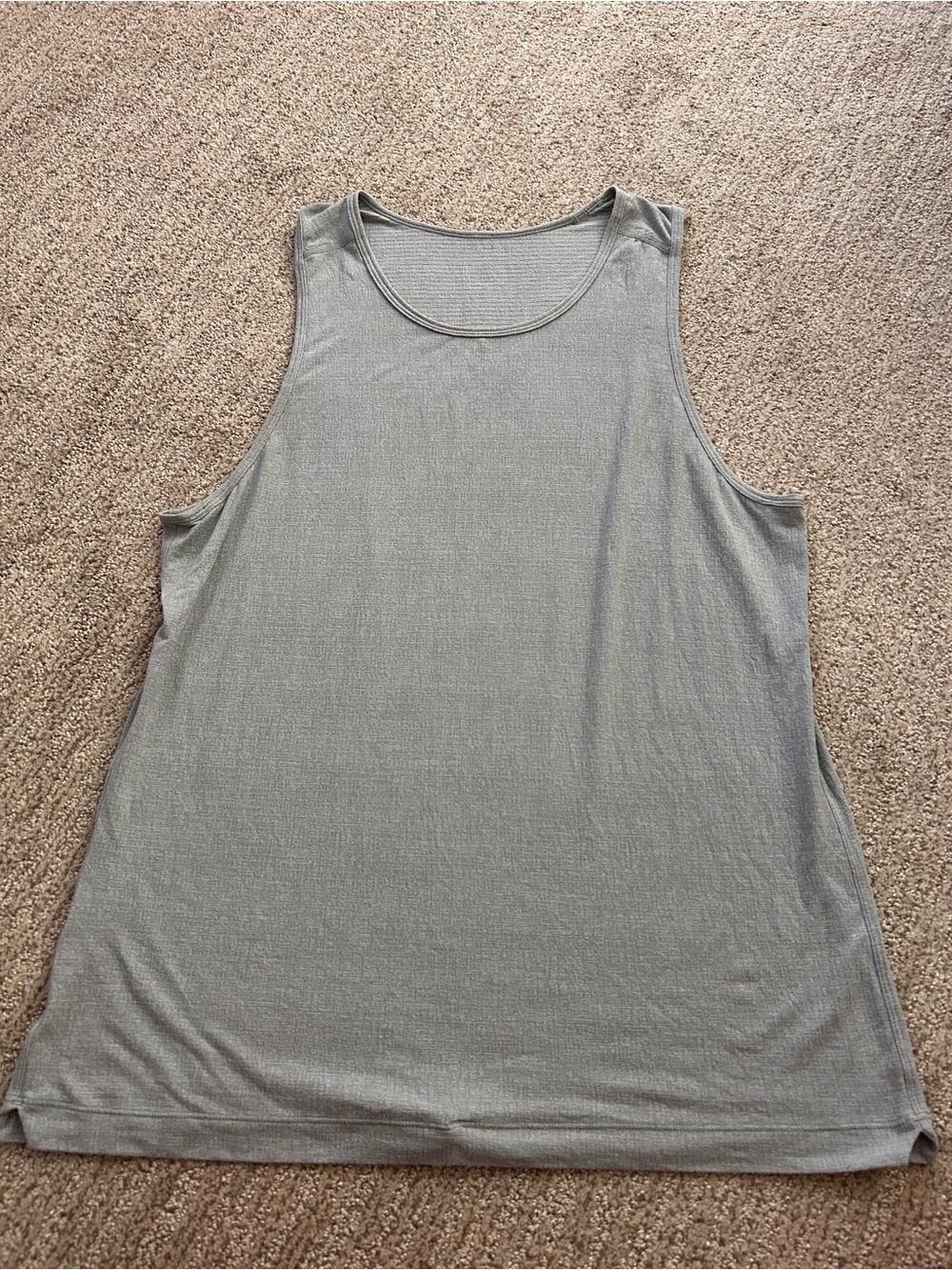 lululemon athletica Men's Sleeveless Tank Top - Heather Gray